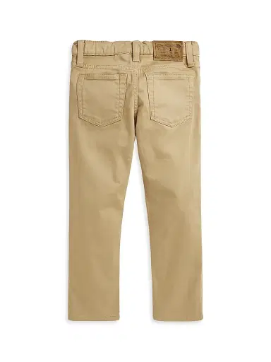 Polo Ralph Lauren Little Boy's & Boy's Sateen Straight-Leg Pants - Desert Khaki | Thumbnail 2 Polo Ralph Lauren Little Boy's & Boy's Sateen Straight-Leg Pants - Desert Khaki | Thumbnail 2
