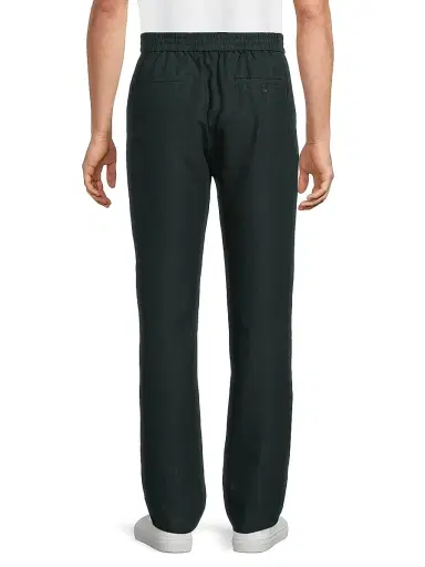 Vince Men's Lightweight Hemp Pants - Seaweed | Thumbnail 5 Vince Men's Lightweight Hemp Pants - Seaweed | Thumbnail 5