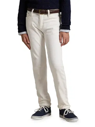 Polo Ralph Lauren Little Boy's & Boy's Sullivan Straight-Leg Jeans - White | Thumbnail 4 Polo Ralph Lauren Little Boy's & Boy's Sullivan Straight-Leg Jeans - White | Thumbnail 4