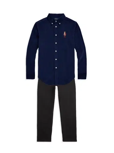Polo Ralph Lauren Little Boy's & Boy's Sullivan Straight-Leg Jeans - Black | Thumbnail 2 Polo Ralph Lauren Little Boy's & Boy's Sullivan Straight-Leg Jeans - Black | Thumbnail 2