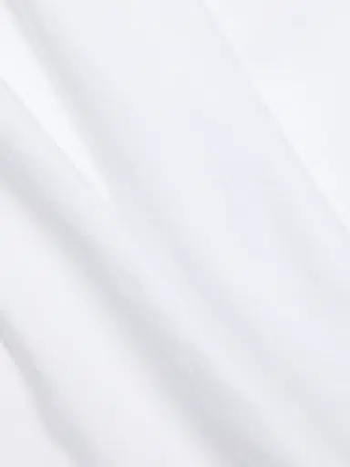 Vince Women's Draped Cotton Top - Optic White | Thumbnail 3 Vince Women's Draped Cotton Top - Optic White | Thumbnail 3