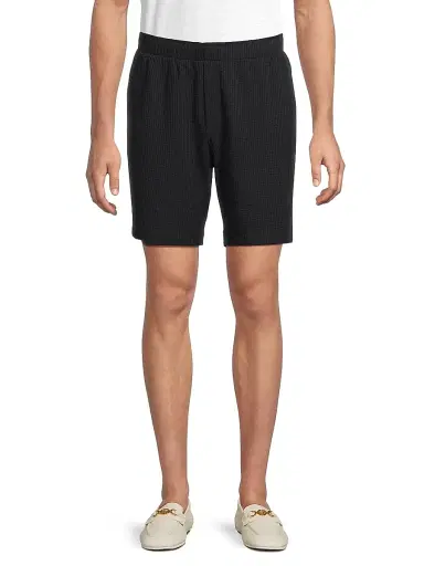 Vince Men's Striped Seersucker Knit Shorts - Coastal | Thumbnail 3 Vince Men's Striped Seersucker Knit Shorts - Coastal | Thumbnail 3