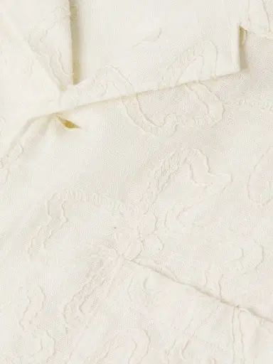 Vince Men's Embroidered Floral Camp Shirt - Blanco | Thumbnail 6 Vince Men's Embroidered Floral Camp Shirt - Blanco | Thumbnail 6