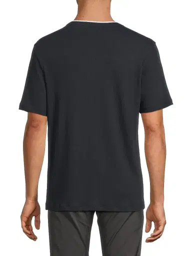 Vince Men's Relaxed Double-Collar Crewneck T-Shirt - Coastal | Thumbnail 5 Vince Men's Relaxed Double-Collar Crewneck T-Shirt - Coastal | Thumbnail 5