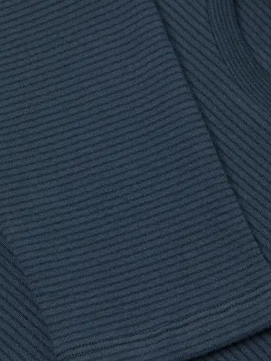 Vince Men's Striped Cotton Crewneck Shirt - Clear Lake Rapids | Thumbnail 6 Vince Men's Striped Cotton Crewneck Shirt - Clear Lake Rapids | Thumbnail 6