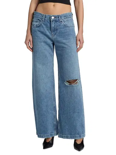 Hudson Jeans Women's Rylee Low-Rise Relaxed-Fit Jeans - End Zone | Thumbnail 3 Hudson Jeans Women's Rylee Low-Rise Relaxed-Fit Jeans - End Zone | Thumbnail 3