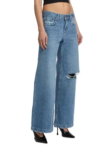 Hudson Jeans Women's Rylee Low-Rise Relaxed-Fit Jeans - End Zone | Thumbnail 4 Hudson Jeans Women's Rylee Low-Rise Relaxed-Fit Jeans - End Zone | Thumbnail 4