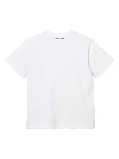 Marc Jacobs Women's Ribbon Logo T-Shirt - White Multi - Size XS | Thumbnail 2 Marc Jacobs Women's Ribbon Logo T-Shirt - White Multi - Size XS | Thumbnail 2