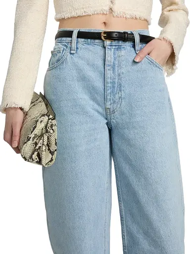 Hudson Jeans Women's Courtney Baby Barrel-Leg Crop Jeans | Thumbnail 6 Hudson Jeans Women's Courtney Baby Barrel-Leg Crop Jeans | Thumbnail 6