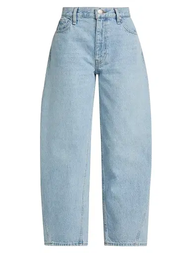 Hudson Jeans Women's Courtney Baby Barrel-Leg Crop Jeans | Thumbnail 1 Hudson Jeans Women's Courtney Baby Barrel-Leg Crop Jeans | Thumbnail 1