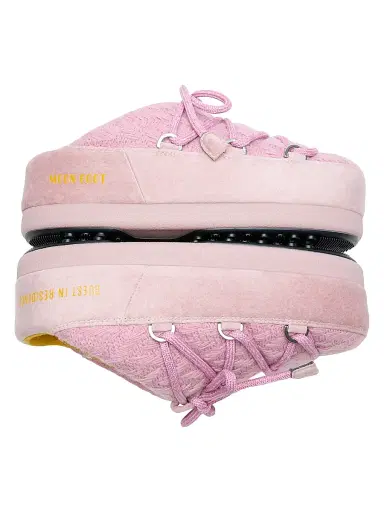 Moon Boot Women's MB x Guest In Residence EVX Chalet Knit & Suede Mules - Rose | Thumbnail 3 Moon Boot Women's MB x Guest In Residence EVX Chalet Knit & Suede Mules - Rose | Thumbnail 3