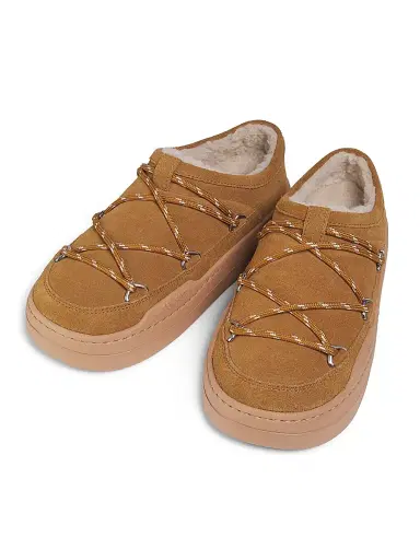 Moon Boot Women's Park Suede Slippers - Cognac | Thumbnail 4 Moon Boot Women's Park Suede Slippers - Cognac | Thumbnail 4