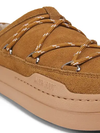 Moon Boot Women's Park Suede Slippers - Cognac | Thumbnail 5 Moon Boot Women's Park Suede Slippers - Cognac | Thumbnail 5
