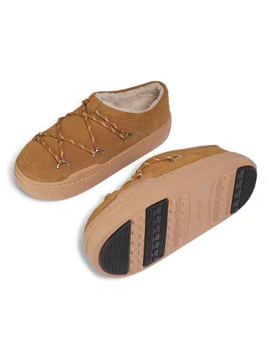 Moon Boot Women's Park Suede Slippers - Cognac | Thumbnail 6 Moon Boot Women's Park Suede Slippers - Cognac | Thumbnail 6
