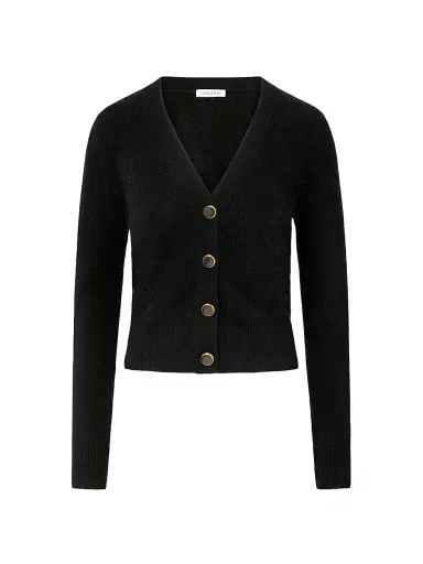 Veronica Beard Women's Solene Cashmere Classic-Fit Cardigan - Black - Size XL | Thumbnail 1 Veronica Beard Women's Solene Cashmere Classic-Fit Cardigan - Black - Size XL | Thumbnail 1