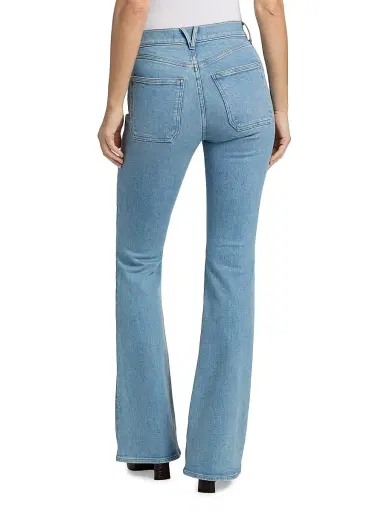 Veronica Beard Women's Beverly High-Rise Skinny Flare Jeans | Thumbnail 5 Veronica Beard Women's Beverly High-Rise Skinny Flare Jeans | Thumbnail 5