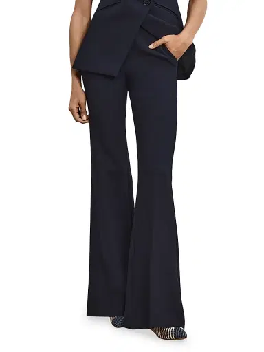 Veronica Beard Women's Arden High-Rise Bootcut Pants | Thumbnail 5 Veronica Beard Women's Arden High-Rise Bootcut Pants | Thumbnail 5