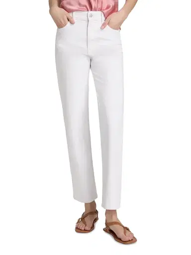 Veronica Beard Women's Leah Mid-Rise Straight-Leg Jeans | Thumbnail 3 Veronica Beard Women's Leah Mid-Rise Straight-Leg Jeans | Thumbnail 3