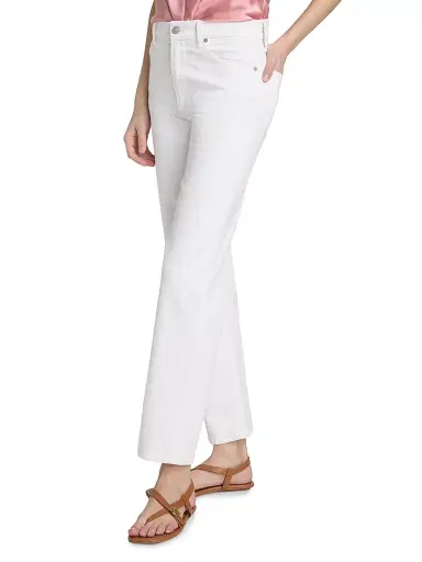 Veronica Beard Women's Leah Mid-Rise Straight-Leg Jeans | Thumbnail 4 Veronica Beard Women's Leah Mid-Rise Straight-Leg Jeans | Thumbnail 4