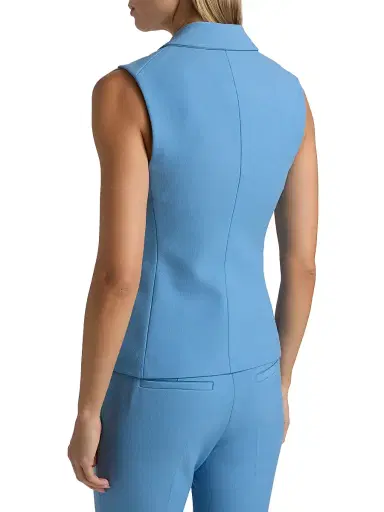 Veronica Beard Women's Benny Peak-Lapel Vest | Thumbnail 5 Veronica Beard Women's Benny Peak-Lapel Vest | Thumbnail 5