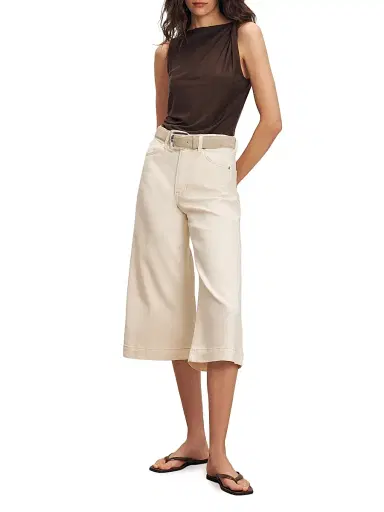 Veronica Beard Women's Otessa Gathered Top - Dark Mocha | Thumbnail 2 Veronica Beard Women's Otessa Gathered Top - Dark Mocha | Thumbnail 2