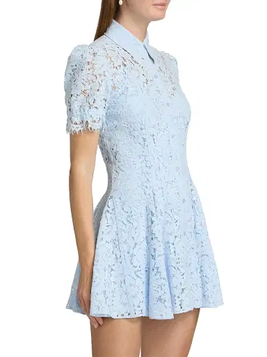Generation Love Women's Swanetta Lace Minidress - Light Blue | Thumbnail 4 Generation Love Women's Swanetta Lace Minidress - Light Blue | Thumbnail 4