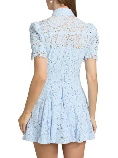 Generation Love Women's Swanetta Lace Minidress - Light Blue | Thumbnail 5 Generation Love Women's Swanetta Lace Minidress - Light Blue | Thumbnail 5