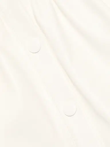 ALICE + OLIVIA Women's Henrietta Belted Faux-Leather Minidress - Off White | Thumbnail 7 ALICE + OLIVIA Women's Henrietta Belted Faux-Leather Minidress - Off White | Thumbnail 7