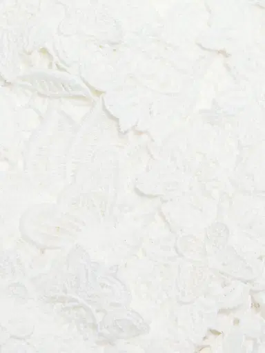 Generation Love Women's Myra 3D Butterfly Lace Jacket - White | Thumbnail 7 Generation Love Women's Myra 3D Butterfly Lace Jacket - White | Thumbnail 7