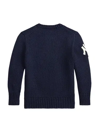 Polo Ralph Lauren Little Boy's & Boy's New York Yankees Baseball Sweater - Navy | Thumbnail 2 Polo Ralph Lauren Little Boy's & Boy's New York Yankees Baseball Sweater - Navy | Thumbnail 2