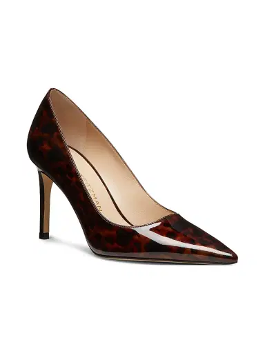 Stuart Weitzman Women's Power 85MM Leather Pumps - Classic | Thumbnail 2 Stuart Weitzman Women's Power 85MM Leather Pumps - Classic | Thumbnail 2
