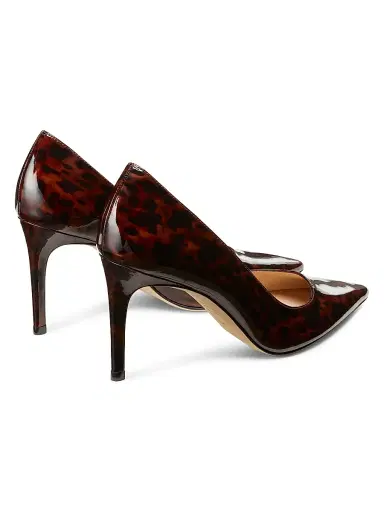 Stuart Weitzman Women's Power 85MM Leather Pumps - Classic | Thumbnail 3 Stuart Weitzman Women's Power 85MM Leather Pumps - Classic | Thumbnail 3