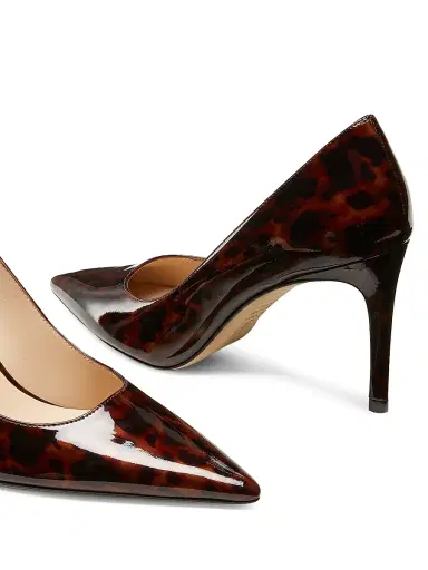 Stuart Weitzman Women's Power 85MM Leather Pumps - Classic | Thumbnail 4 Stuart Weitzman Women's Power 85MM Leather Pumps - Classic | Thumbnail 4