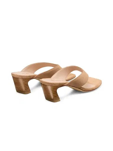 Stuart Weitzman Women's Stassi 50MM Thong Sandals - New Camel | Thumbnail 3 Stuart Weitzman Women's Stassi 50MM Thong Sandals - New Camel | Thumbnail 3