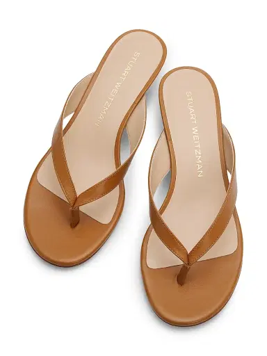 Stuart Weitzman Women's Rio 35MM Sleek Sandals - Boho Tan - Size 9.5 | Thumbnail 4 Stuart Weitzman Women's Rio 35MM Sleek Sandals - Boho Tan - Size 9.5 | Thumbnail 4