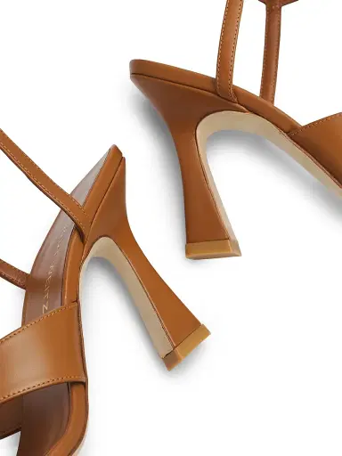 Stuart Weitzman Women's Vinnie 85MM Ankle Wrap Thong Sandals - Boho Tan | Thumbnail 6 Stuart Weitzman Women's Vinnie 85MM Ankle Wrap Thong Sandals - Boho Tan | Thumbnail 6