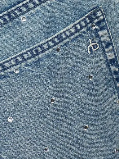 rag & bone Women's Logan Rhinestone Featherweight Wide-Leg Jeans - Margo Jewel | Thumbnail 7 rag & bone Women's Logan Rhinestone Featherweight Wide-Leg Jeans - Margo Jewel | Thumbnail 7