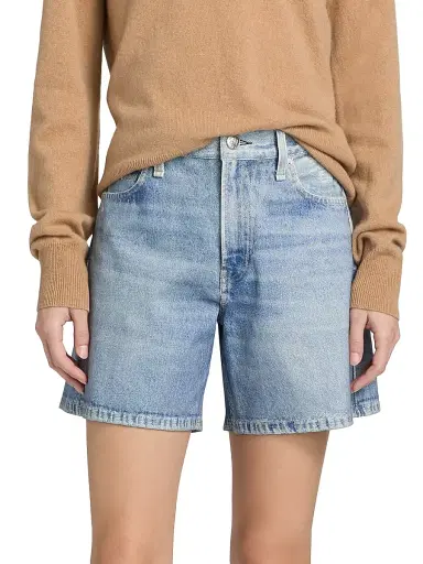 rag & bone Women's rb Miramar Ponte Kaia Whiskered Denim Shorts | Thumbnail 3 rag & bone Women's rb Miramar Ponte Kaia Whiskered Denim Shorts | Thumbnail 3