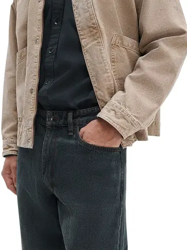 rag & bone Men's Fit 4 Cotton Mid-Rise Jeans - Oilin | Thumbnail 4 rag & bone Men's Fit 4 Cotton Mid-Rise Jeans - Oilin | Thumbnail 4
