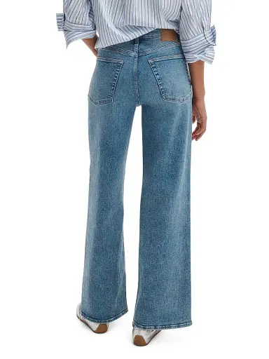 rag & bone Women's Flexi Andi Wide-Leg Jeans - Lyon | Thumbnail 4 rag & bone Women's Flexi Andi Wide-Leg Jeans - Lyon | Thumbnail 4