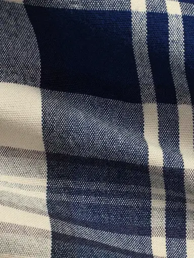 Polo Ralph Lauren Men's Plaid Brushed Cotton Oxford Shirt - Off White Navy Multi - Size Small | Thumbnail 7 Polo Ralph Lauren Men's Plaid Brushed Cotton Oxford Shirt - Off White Navy Multi - Size Small | Thumbnail 7