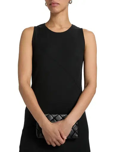rag & bone Women's Mica Bias-Cut Midi-Dress - Black | Thumbnail 6 rag & bone Women's Mica Bias-Cut Midi-Dress - Black | Thumbnail 6