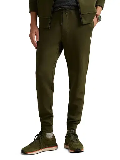 Polo Ralph Lauren Men's Double-Knit Jogger Sweatpants - Company Olive - Size XXL | Thumbnail 3 Polo Ralph Lauren Men's Double-Knit Jogger Sweatpants - Company Olive - Size XXL | Thumbnail 3