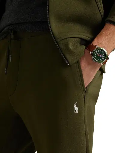 Polo Ralph Lauren Men's Double-Knit Jogger Sweatpants - Company Olive - Size XXL | Thumbnail 5 Polo Ralph Lauren Men's Double-Knit Jogger Sweatpants - Company Olive - Size XXL | Thumbnail 5