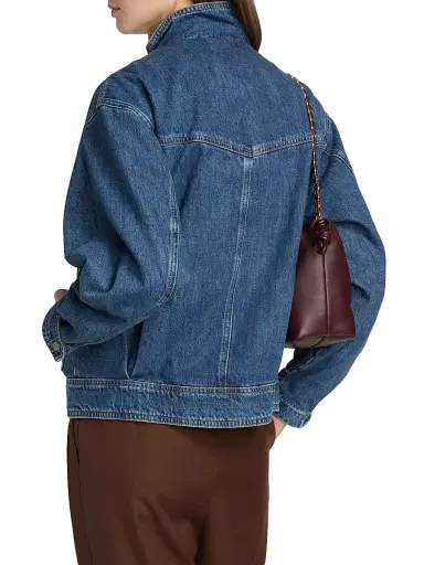 rag & bone Women's Sophia Stand Collar Denim Jacket - Easton | Thumbnail 5 rag & bone Women's Sophia Stand Collar Denim Jacket - Easton | Thumbnail 5