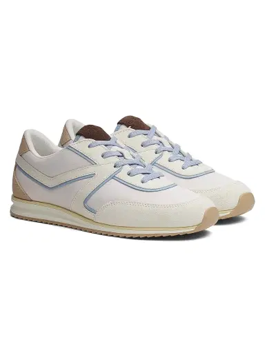 rag & bone Women's Retro Low-Top Leather Trainer Sneakers - White | Thumbnail 2 rag & bone Women's Retro Low-Top Leather Trainer Sneakers - White | Thumbnail 2