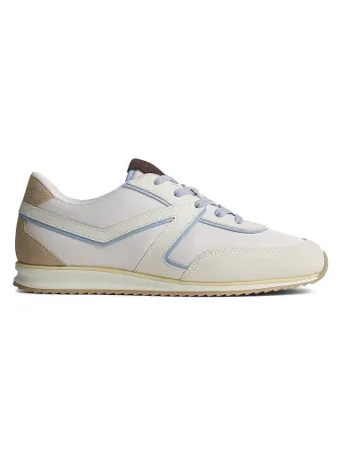 rag & bone Women's Retro Low-Top Leather Trainer Sneakers - White | Thumbnail 1 rag & bone Women's Retro Low-Top Leather Trainer Sneakers - White | Thumbnail 1