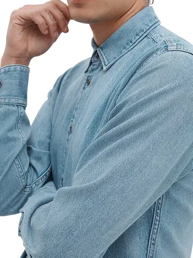 rag & bone Men's Tomlin Denim Shirt - Conrad | Thumbnail 5 rag & bone Men's Tomlin Denim Shirt - Conrad | Thumbnail 5