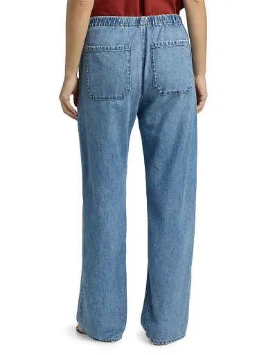 rag & bone Women's Logan Featherweight Pull-On Track Stripe Jeans - Eversport | Thumbnail 5 rag & bone Women's Logan Featherweight Pull-On Track Stripe Jeans - Eversport | Thumbnail 5