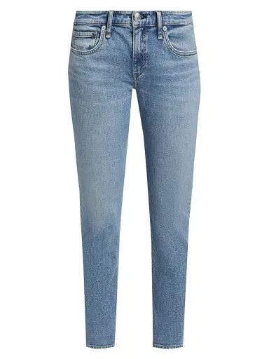 rag & bone Women's Dre Slim Low-Rise Boyfriend Jeans - Redwood | Thumbnail 1 rag & bone Women's Dre Slim Low-Rise Boyfriend Jeans - Redwood | Thumbnail 1